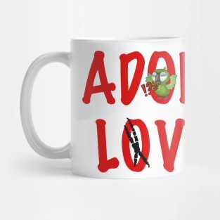 Adopt Love! - Mr. Yaga, the Severe Macaw! Mug